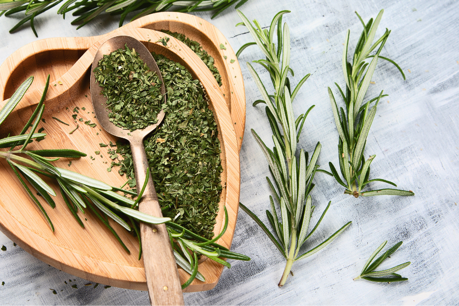 sprigs of rosemary