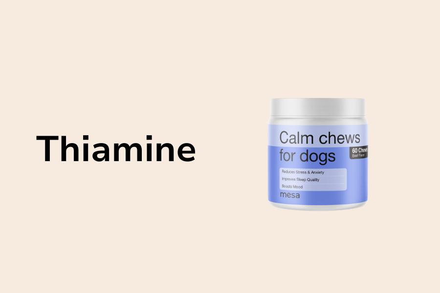 dog chews with thiamine in them