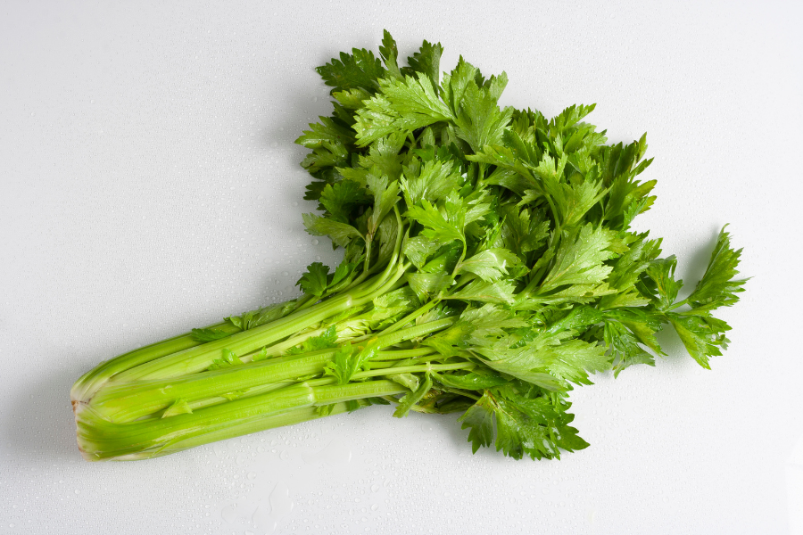 a bunch of celery