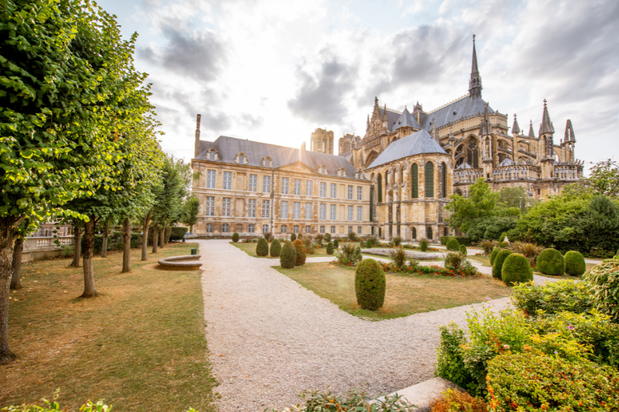 reims france cathedral